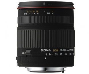 Sigma 18-200mm F3.5-6.3 DC pentru Canon